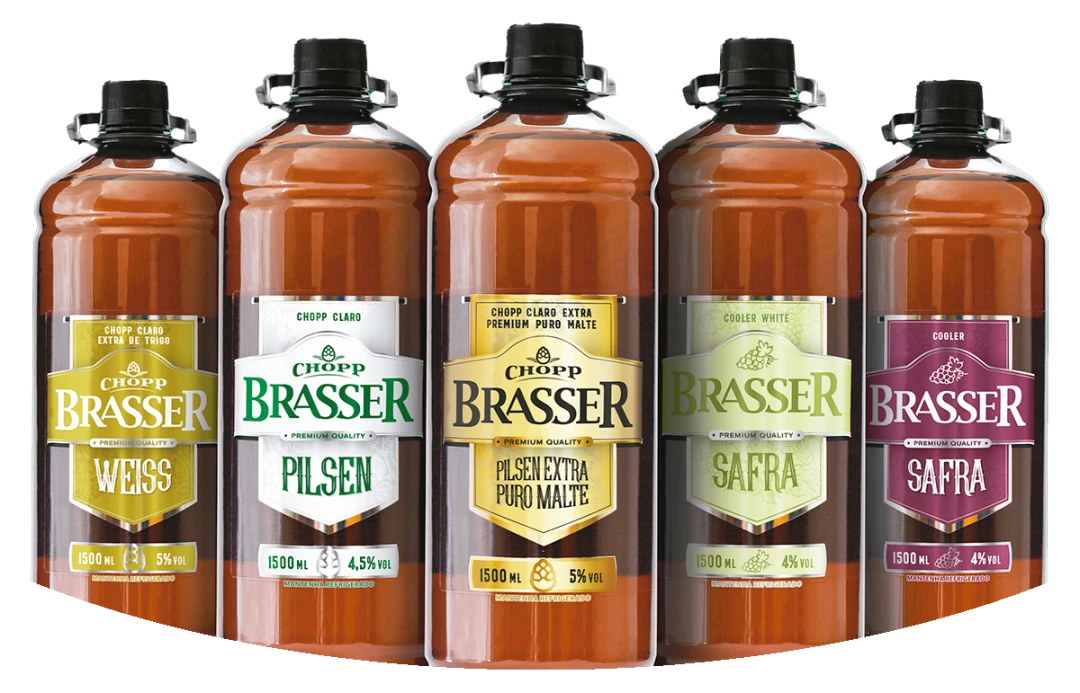 Comprar Growlers de Chopp Pilsen e de Vinho em Curitiba